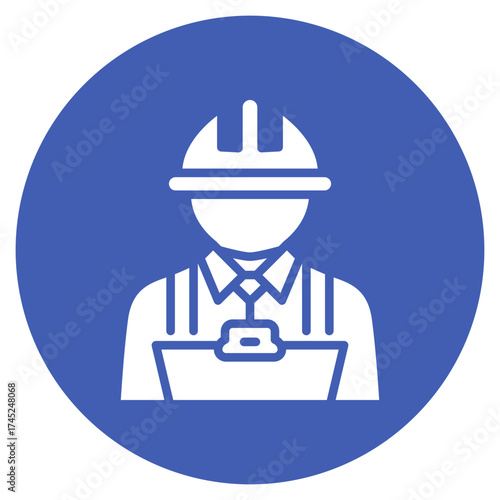 Construction Worker icon vector image. Can be used for Diversity.