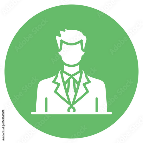 Cosmetologist icon vector image. Can be used for Diversity.