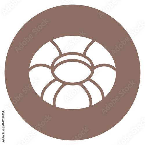 Pool Float icon vector image. Can be used for Beach Resort.