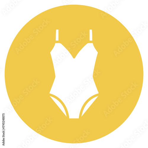 Swimsuit icon vector image. Can be used for Beach Resort.