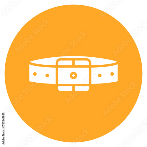Belt icon vector image. Can be used for Luxury.