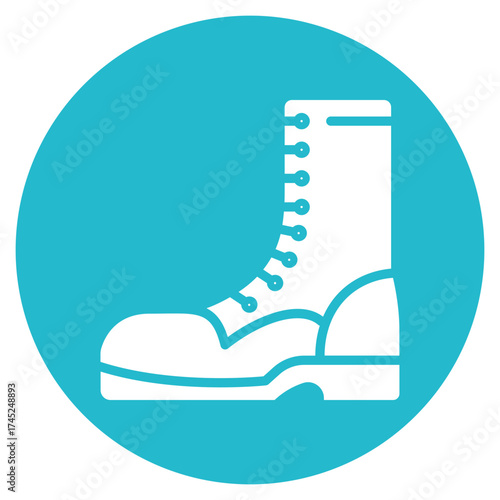 Boot icon vector image. Can be used for Luxury.