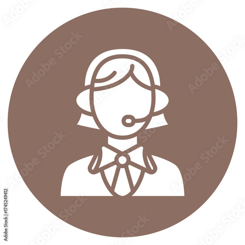 Assistant icon vector image. Can be used for Volleyball.