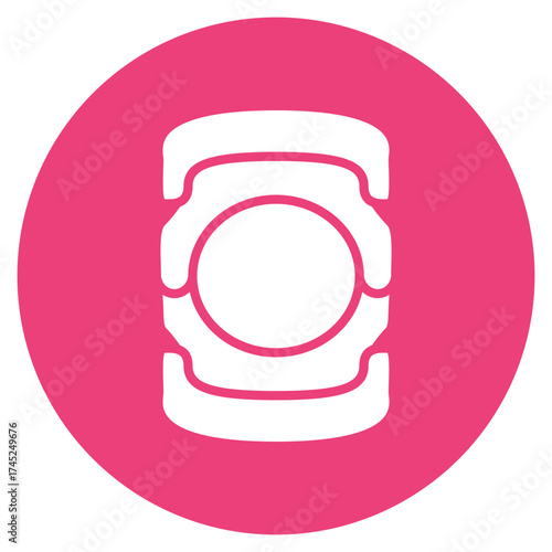Knee Pad icon vector image. Can be used for Volleyball.