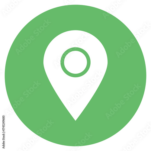 Location icon vector image. Can be used for Volleyball.