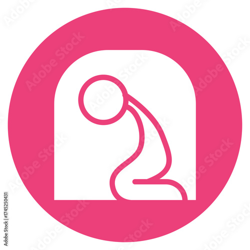 Bending icon vector image. Can be used for Mettalurgy.
