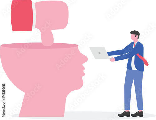 Demotivation from failure, bad feedback, mental breakdown or depression,
