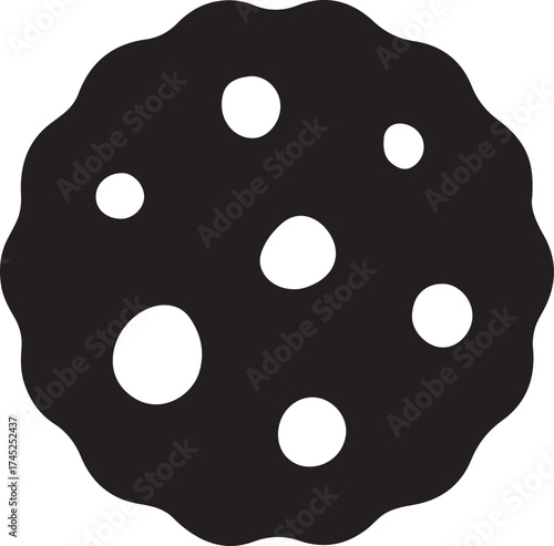 black caviar isolated on white