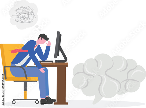 Post-truth, gaslighting, psychological manipulation concepts with people characters.

