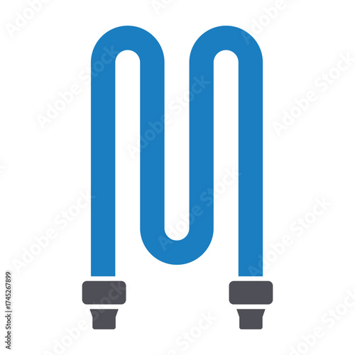Electric energy Vector icon which can easily modify or edit