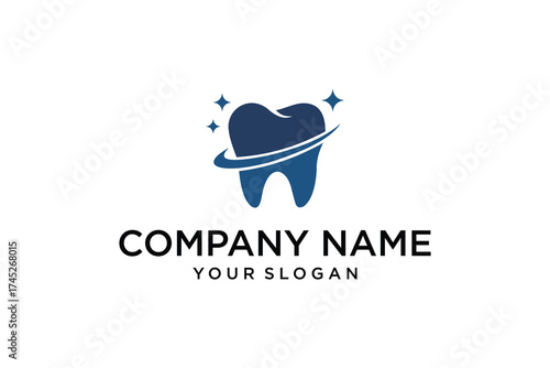dental medical logo design. dental vector logo inspiration	