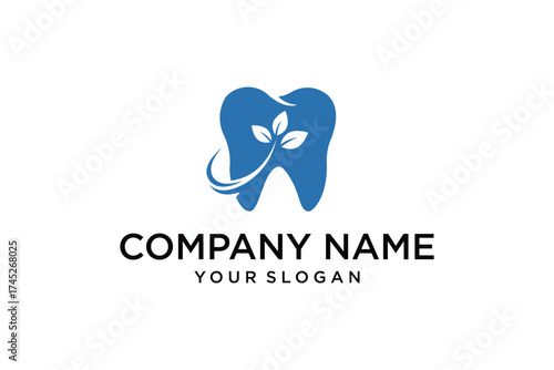 dental medical logo design. dental vector logo inspiration	