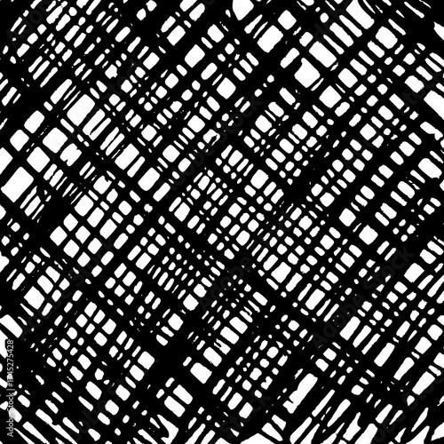 Monochrome hand-drawn crosshatch texture