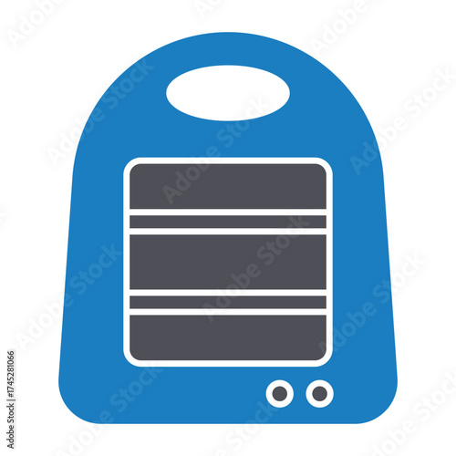 Electric heater Vector icon which can easily modify or edit