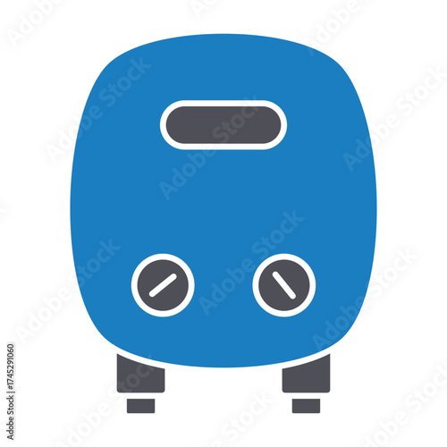 Electric heating Vector icon which can easily modify or edit