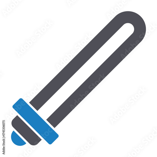 Electric energy Vector icon which can easily modify or edit