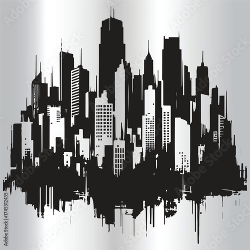 Urban grunge texture overlays — distressed vector collection for edgy modern designs