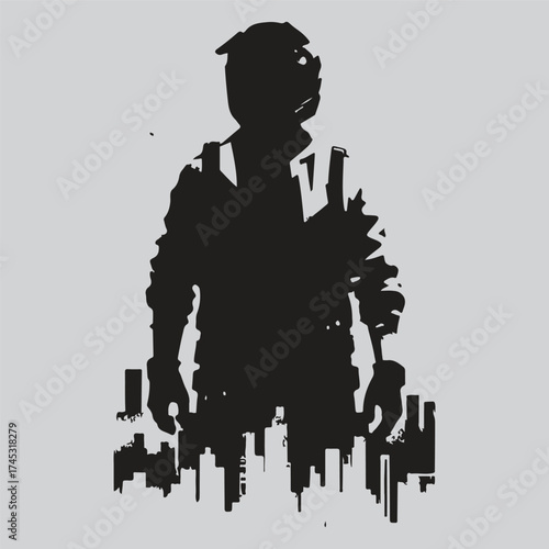 Urban grunge texture overlays — distressed vector collection for edgy modern designs