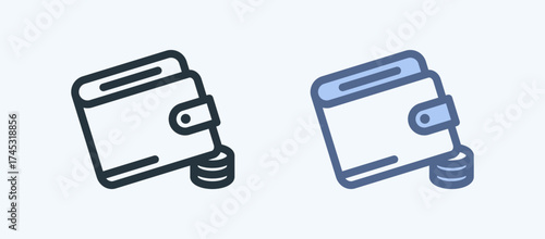 Wallet Multiple Style Icon Collection