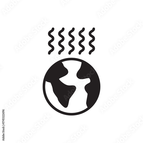 Global Warming Earth Pollution Climate Change Solid