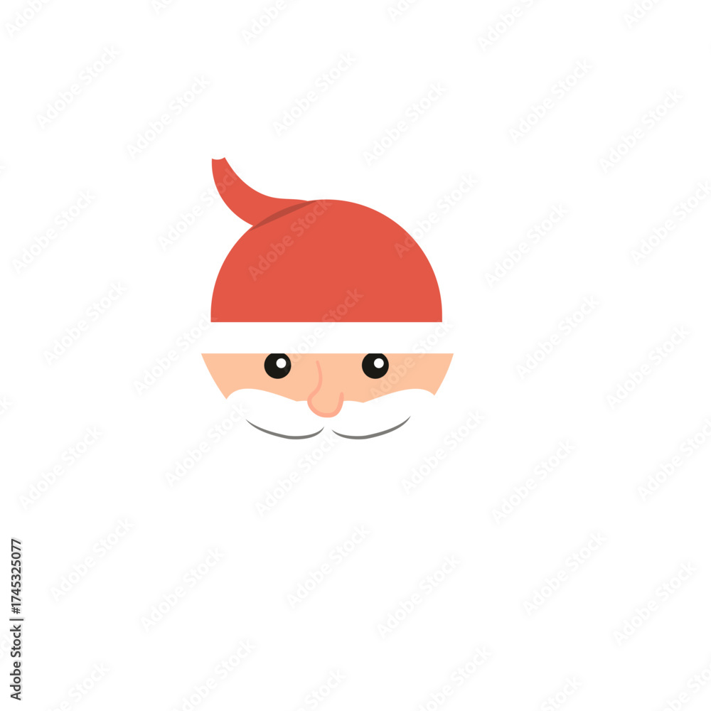 Fototapeta premium Santa Clause Head