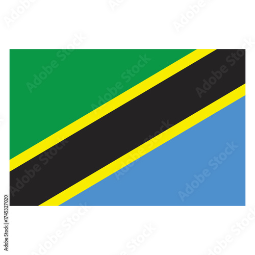Free Download flag of Tanzania - GFXLoad