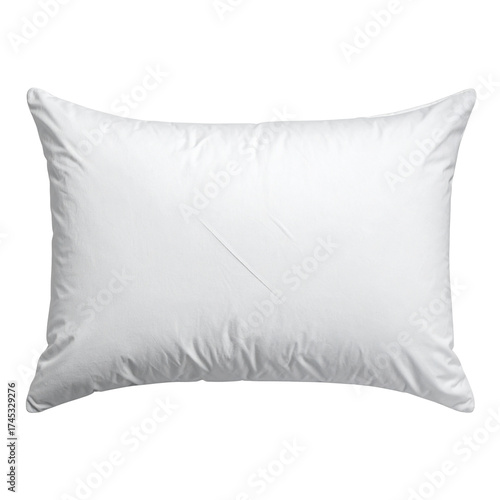  sleep pillows with cotton cover, isolate on a transparent background png 