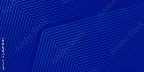 Abstract Hexagon Blue Tech Finance Fintech Background effect Abstract good natural simple art graphic