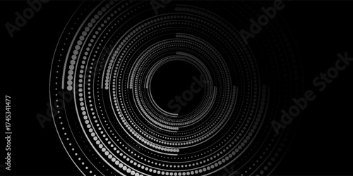 Halftone circular dotted frames set. Circle dots texture isolated on white background. picture nice