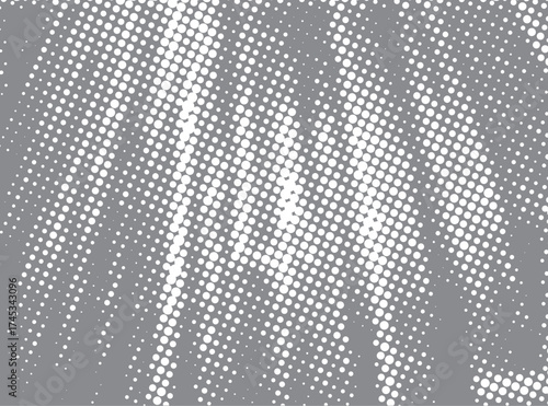 Halftone dots background - Logo Design Element. Abstract vector template - easy to use