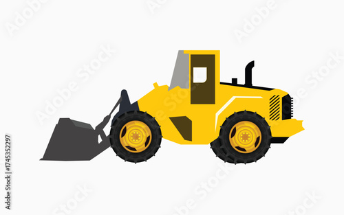 Caterpillar front loader bulldozer heavy machinery for construction and industrial work