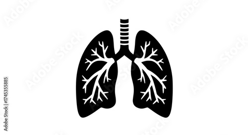 Air organ black white