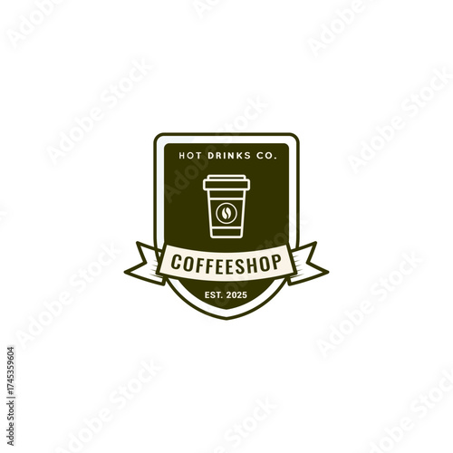 Coffe shop logo