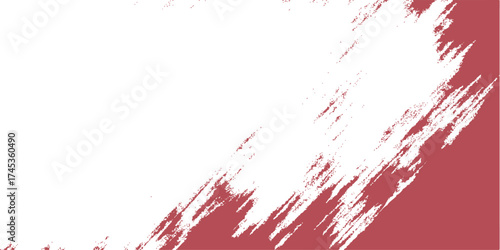 The image features a red grunge background with a splatter of ink resembling a blood splash pattern suitable for Christmas card design. watercolor, spray