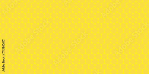 Seamless yellow fabric texture with a vintage polka dot pattern for a bright retro wallpaper design. tile, color, shape, circle, halftone, orange, heart