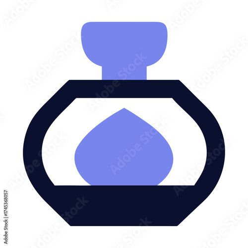 Oud Perfume Icon for Fragrance, Luxury, and Personal Care Design
