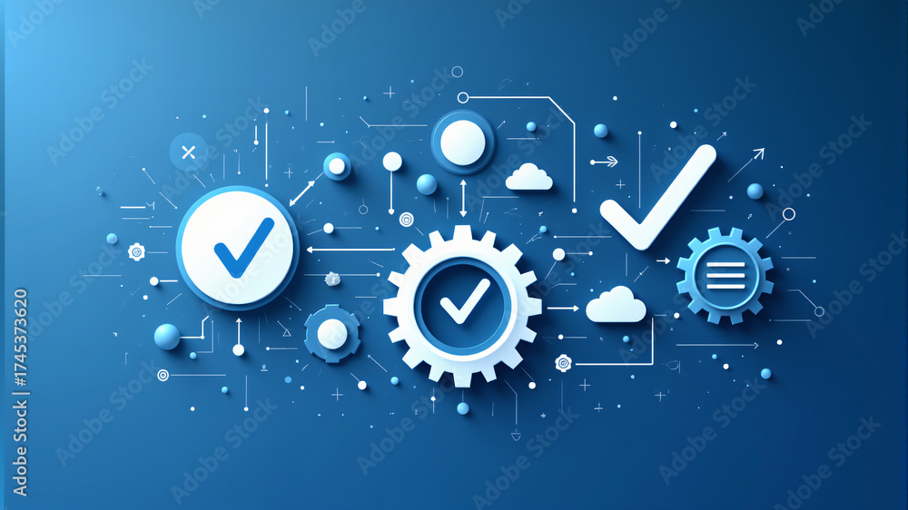 Obraz premium Optimized Workflow Solutions