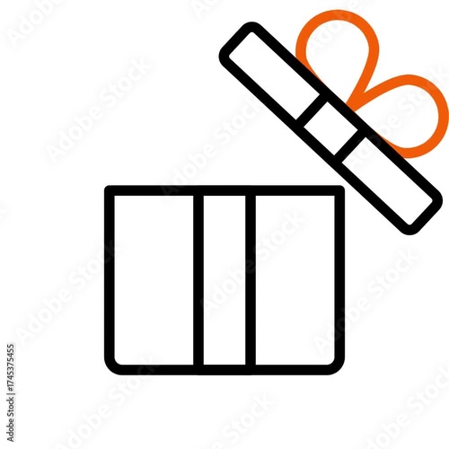 gift Animated Video Icon - Motion Graphics