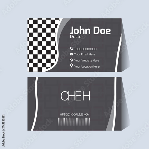 Premium dark theme business card with gold accents and elegant typography. Perfect for luxury brands, jewelry stores, or real estate professionals. Editable vector file.