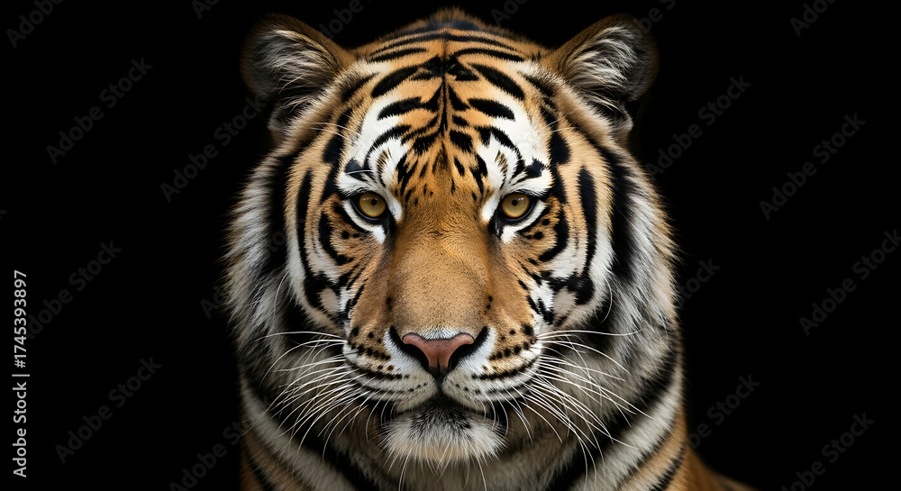 Obraz premium white tiger portrait