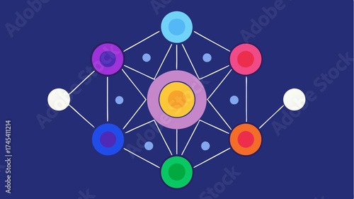 A chakrafocused interface displaying colorful energy centers each linked with specific meditation practices and breathing techniques.