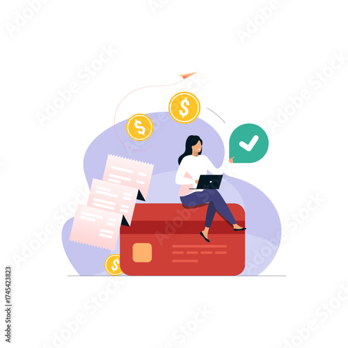 Vector pay outstanding dues online credit card bill payment successfully rewards and benefits on billing
