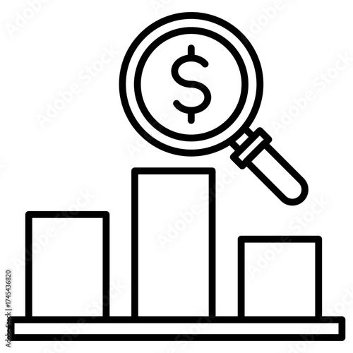 Competitive Advantage Outline Icon