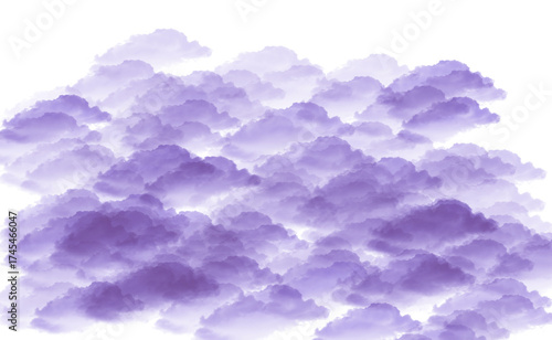 Abstract dark purple geometric shapes on black background