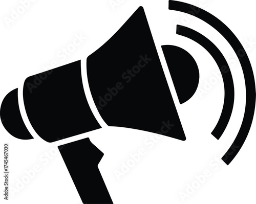 Marketing and Promotion Megaphone Icon