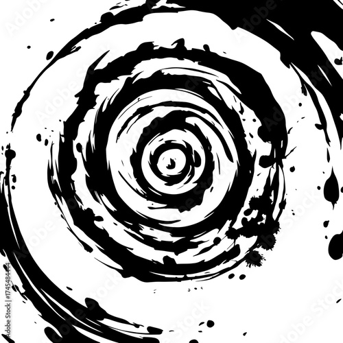 Wallpaper Mural inside a circular pattern Torontodigital.ca