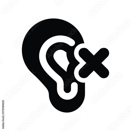 Hearing loss icon