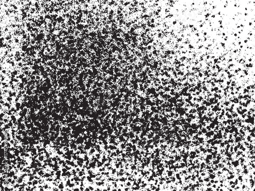 Noise grain texture background of gradient halftone dots, vector stipple dotwork pointillism. Noise grain Speckle grit white dust vintage grainy background. Old retro wall spray graphic texture vector