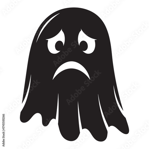 Sad ghost icon