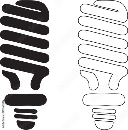 fluorescent light bulb